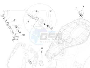 946 150 4T 3V ABS ARMANI (NAFTA) drawing Locks