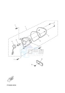 NS50N NITRO NAKED (1PL2 1PL2) drawing TAILLIGHT