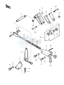 KLT 200 B [KLT200] (B1) | SOLID AXLE [KLT200] drawing CHAIN TENSIONER