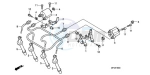 CB600FA France - (F / CMF) drawing IGNITION COIL