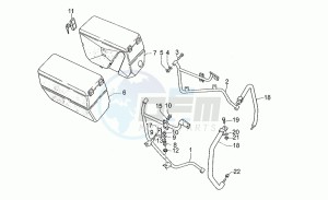 V 50 III 500 Pol. - PA VechioTipo Pol./PA VechioTipo drawing Saddlebags, pair