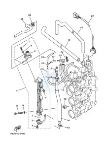 F200AETX drawing THROTTLE-BODY-3