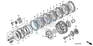 VT750CA9 Europe Direct - (ED / MME) drawing CLUTCH