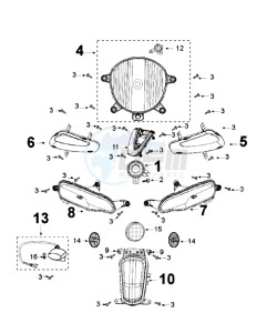 DJANGO 125 EVASION drawing LIGHT