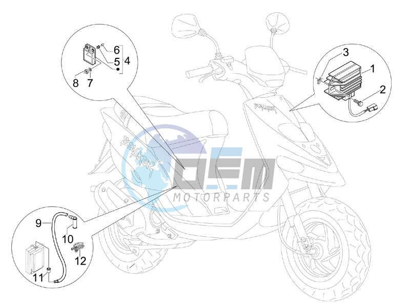 Voltage Regulators - Electronic Control Units (ecu) - H.T. Coil