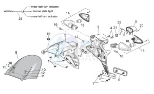 TUONO 1100 V4 FACTORY E4 SUPERPOLE ABS (APAC) drawing Rear body II