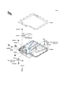 1400GTR_ABS ZG1400CEF FR GB XX (EU ME A(FRICA) drawing Oil Pan