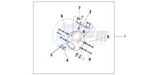 VT750DCB SHADOW SPIRIT drawing BIKINI CO*NH389M*