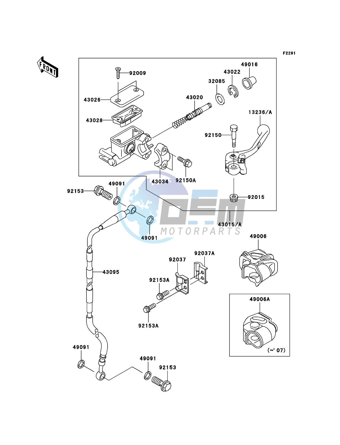 Front Master Cylinder