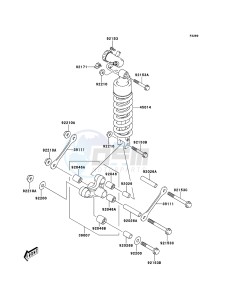 KLV1000 LV1000-A2H GB XX (EU ME A(FRICA) drawing Shock Absorber(s)