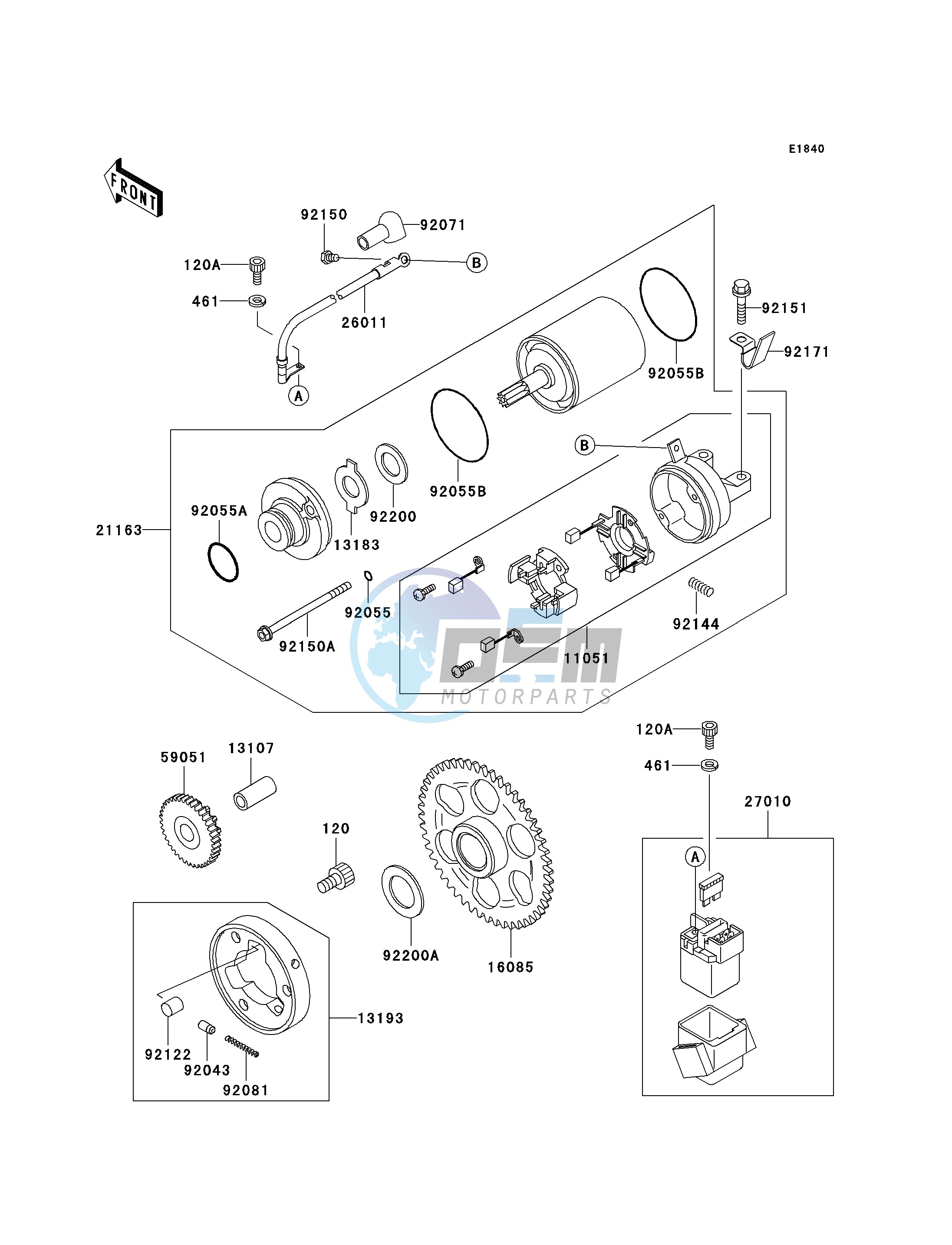 STARTER MOTOR