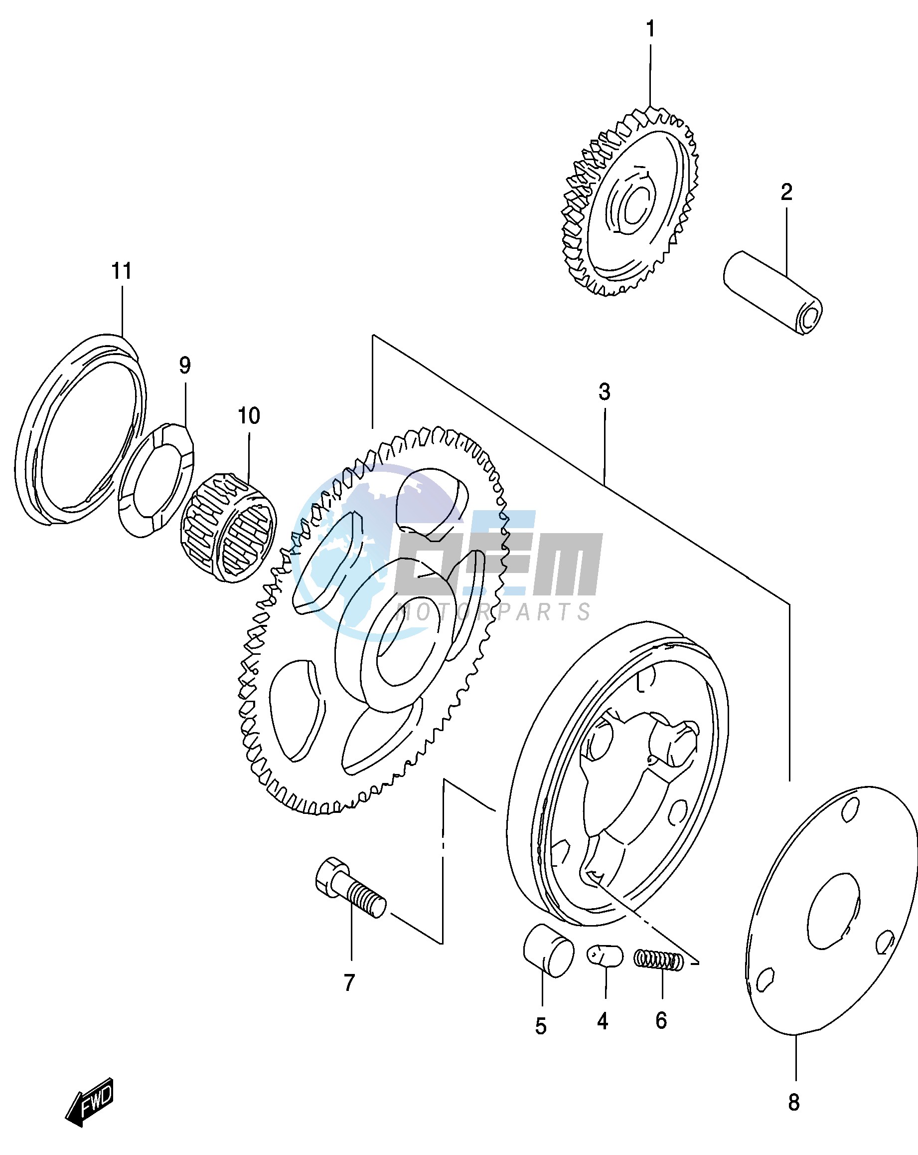 STARTER CLUTCH