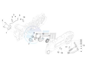 Liberty 50 4T Delivery 2012-14 drawing Stater - Electric starter