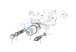 DNA 125-180 125 drawing Oil Filter