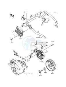 NINJA 300 ABS EX300BEF XX (EU ME A(FRICA) drawing Generator