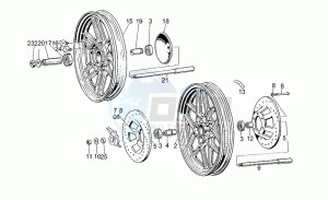 V 50 III 500 Pol. - PA VechioTipo Pol./PA VechioTipo drawing Wheels