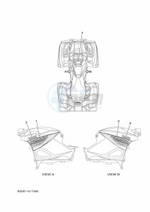 YFM700FWBD YFM70KPXK (B5K3) drawing GRAPHICS