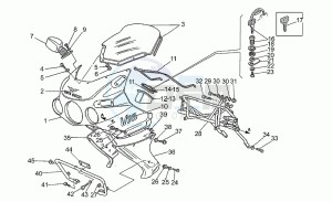 V 75 750 PA Nuovo Tipo PA Nuovo Tipo drawing Front body