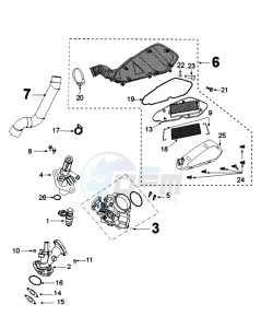 KISBEE 4T OY D drawing INJECTION SYSTEM