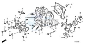 SH1259 France - (F / CMF) drawing CYLINDER HEAD