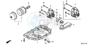 NC700SAC drawing OIL PAN/ OIL PUMP