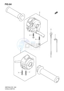 GSR750 ABS EU drawing HANDLE SWITCH