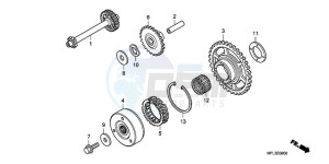 CBR1000RR9 Korea - (KO / MK) drawing STARTING CLUTCH