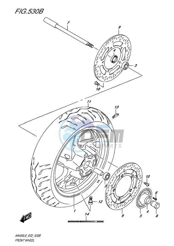 FRONT WHEEL