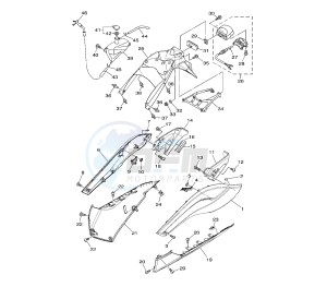 XP T-MAX SV 500 drawing SIDE COVER 2