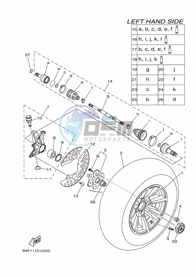 FRONT WHEEL