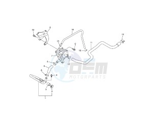 WR F 250 drawing SECONDARY AIR SYSTEM