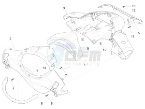 Fly 150 4T 3V ie (APAC) drawing Handlebars coverages