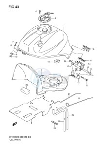 SV1000 (E3-E28) drawing FUEL TANK