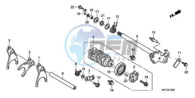 GEARSHIFT DRUM