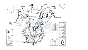 RAMBLA-250 2VER - 125 CC VTRA1B E3 2VER drawing WIRING HARNESS