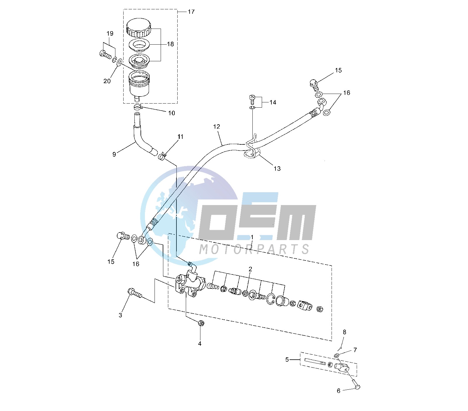 REAR MASTER CYLINDER