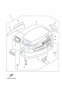 EK15DMHL drawing FAIRING-UPPER