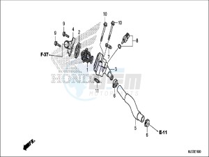 NC750JH Europe Direct - (ED) drawing THERMOSTAT