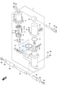 DF 40A drawing Trim Cylinder