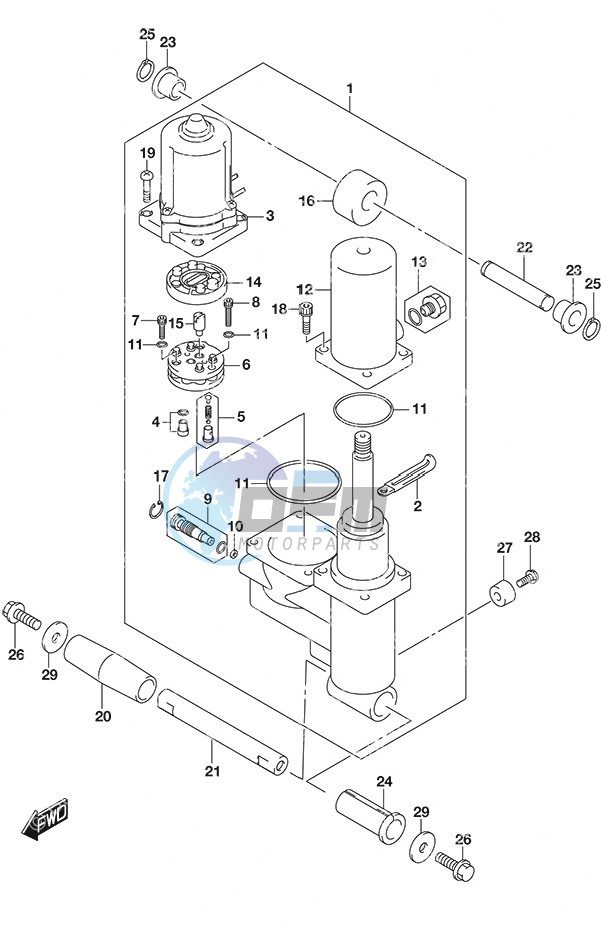 Trim Cylinder