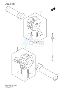 GSX-S1000 EU drawing HANDLE SWITCH