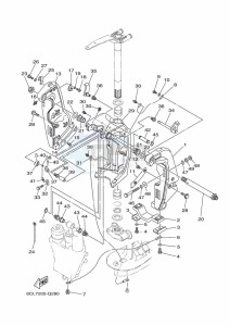 F300BETX drawing FRONT-FAIRING-BRACKET