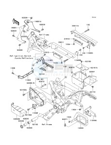 VN 1500 T [VULCAN 1500 CLASSIC] (6F) T6F drawing FRAME FITTINGS