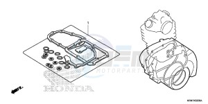 CRF250RG CRF250R ED drawing GASKET KIT B