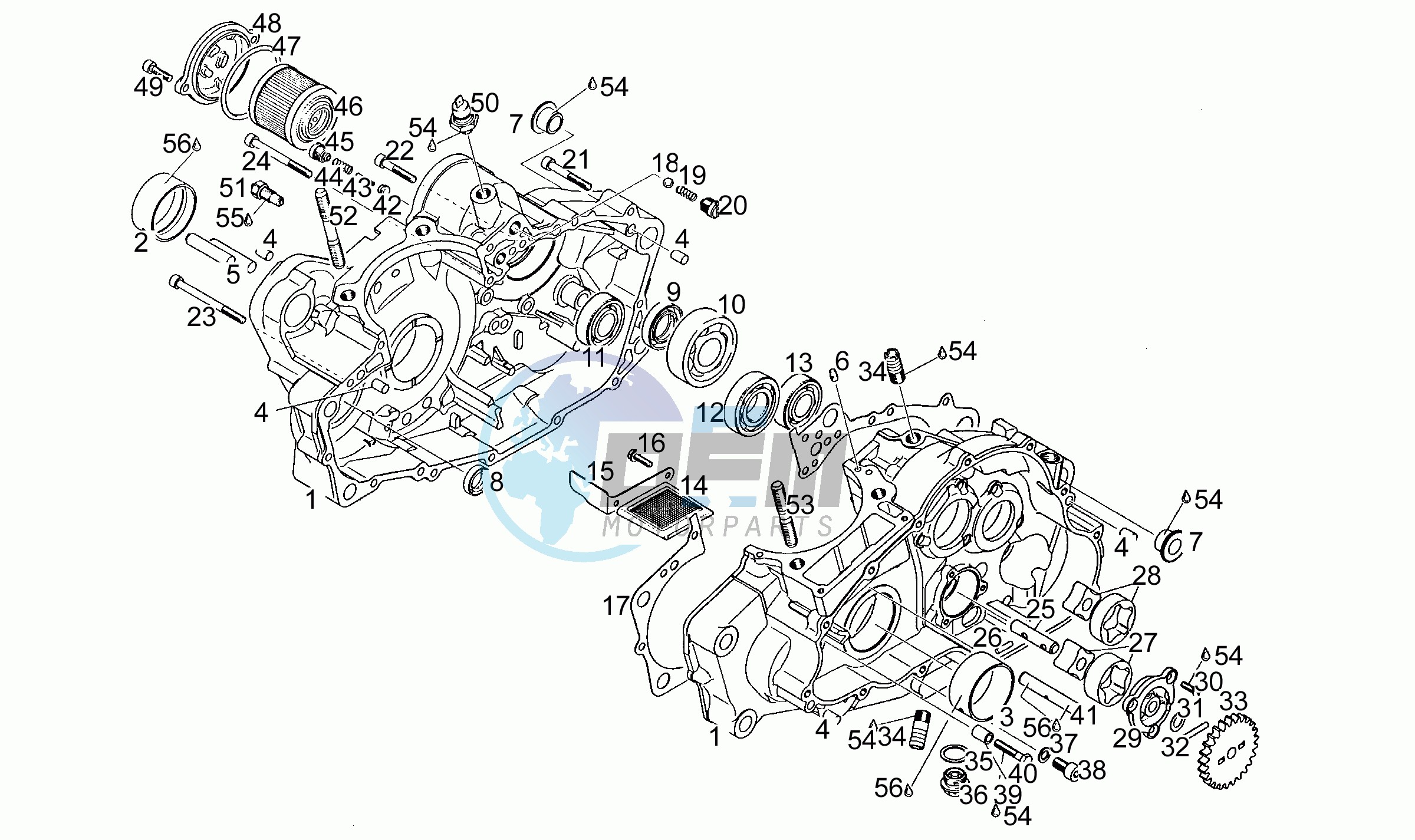 Oil pump T