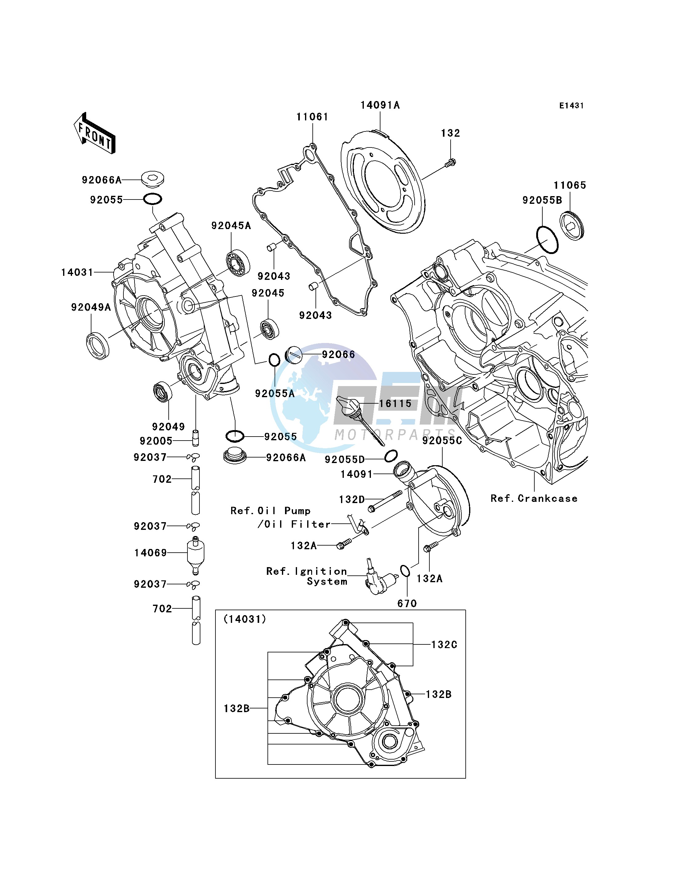 ENGINE COVER-- S- -