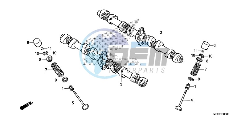 CAMSHAFT/ VALVE