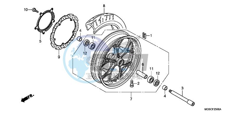 FRONT WHEEL