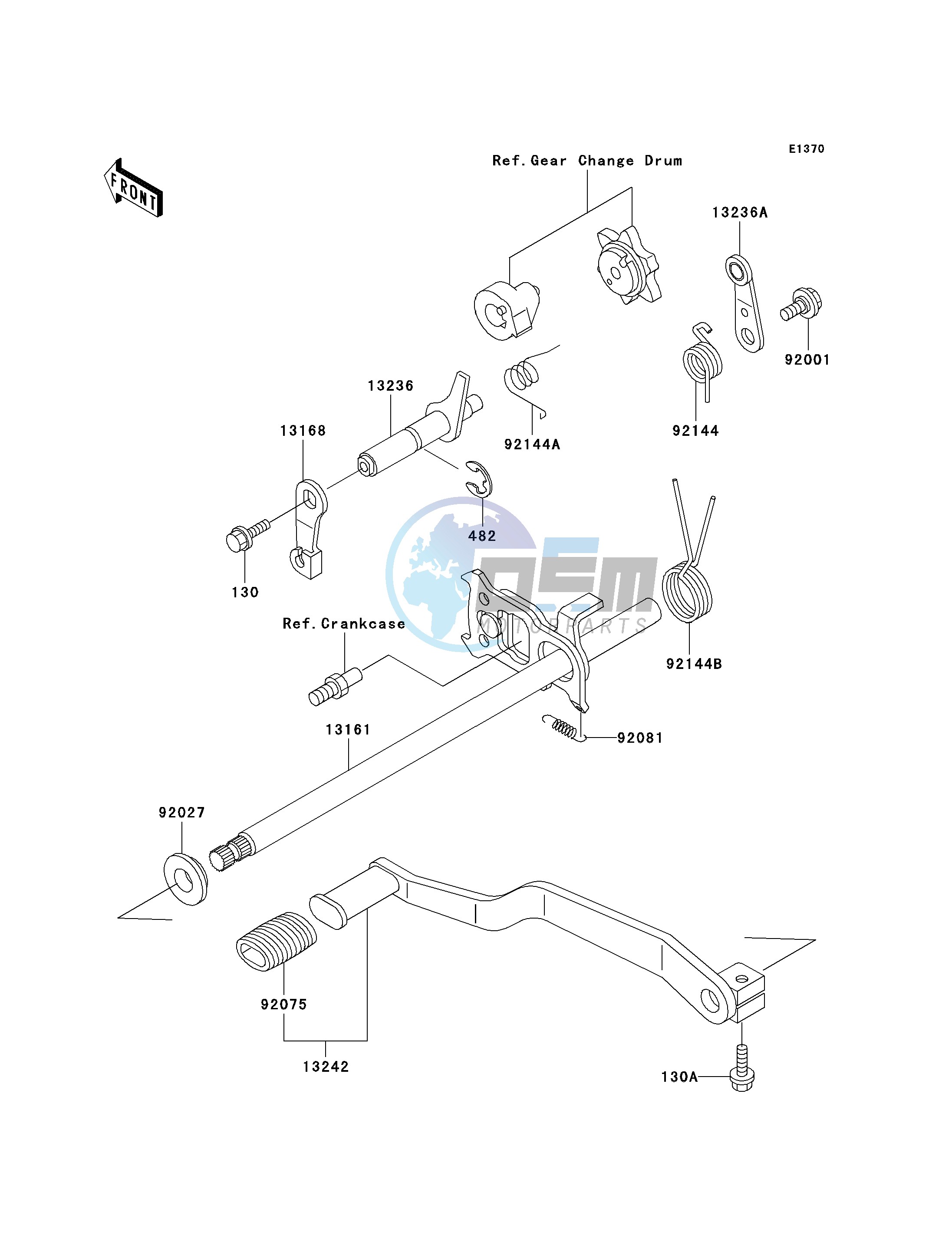 GEAR CHANGE MECHANISM