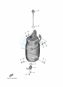 YXE850ENS YXE85WPLK (B8K8) drawing OIL TANK